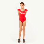 OCTOPUS KIDS SWIMSUIT RED MERCI - Image 2