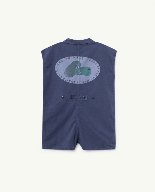 APE KIDS JUMPSUIT BLUE DOG