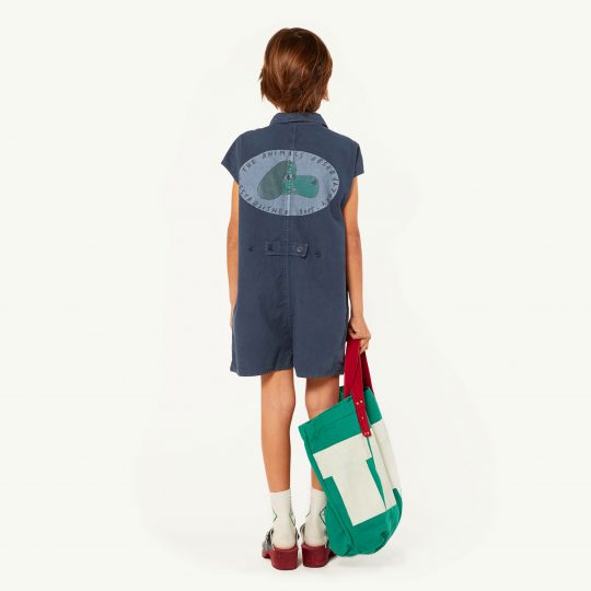 APE KIDS JUMPSUIT BLUE DOG