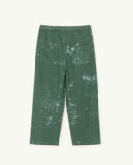ANTELOPE KIDS PANTS GREEN SPLASHES - Image 2