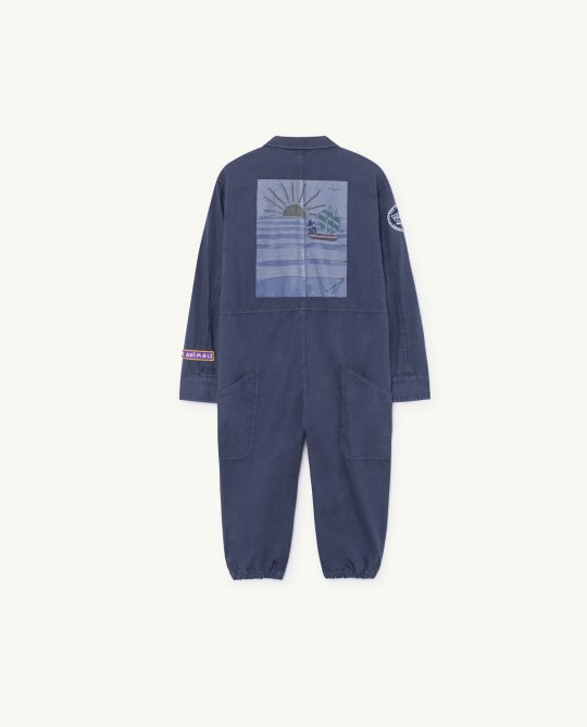 GRASSHOPPER KIDS JUMPSUIT BLUE