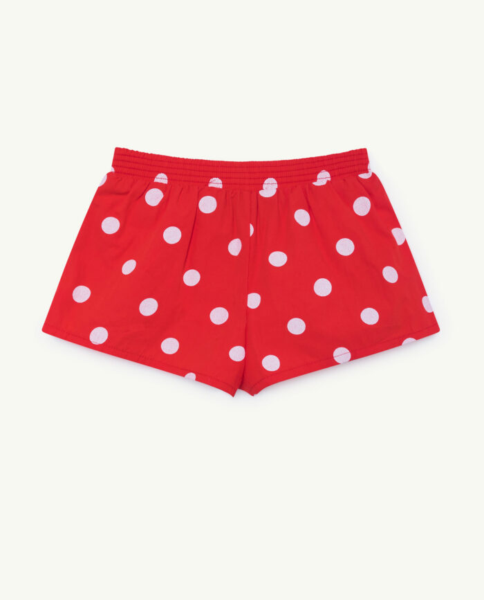 PUPPY KIDS SWIMSUIT RED POLKA DOTS - Image 3