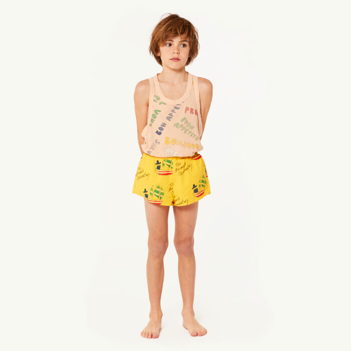 PUPPY KIDS SWIMSUIT YELLOW SHIPS - Image 4