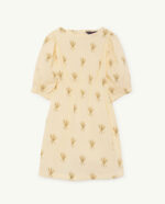 SWALLOW KIDS DRESS YELLOW WHEAT