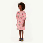 SWALLOW KIDS DRESS PINK SHIPS - Image 4