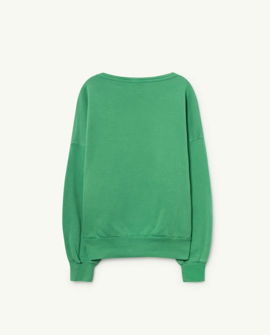 BIG BEAR KIDS SWEATSHIRT GREEN LANDSCAPE
