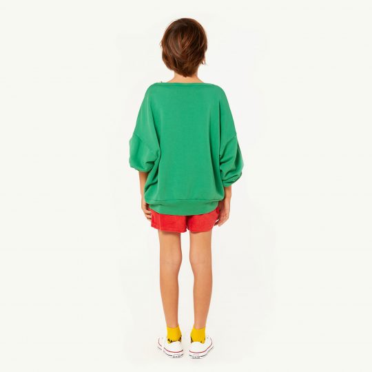 BIG BEAR KIDS SWEATSHIRT GREEN LANDSCAPE