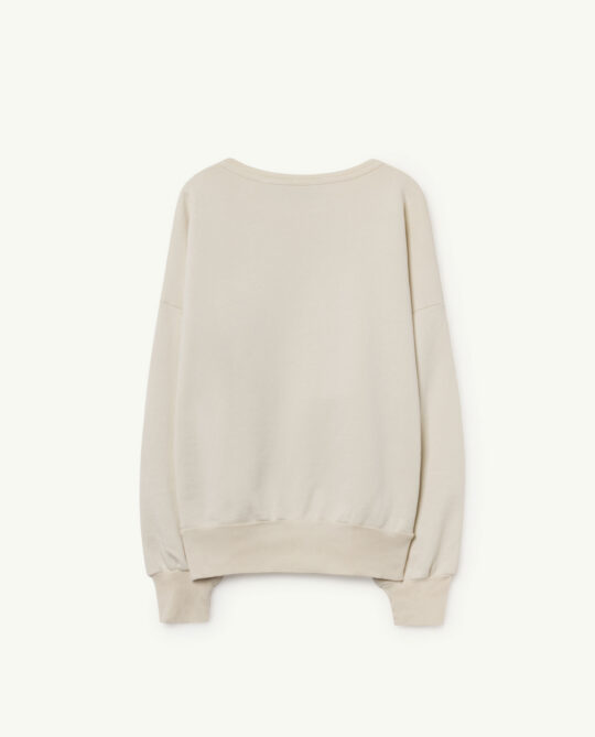 BIG BEAR KIDS SWEATSHIRT WHITE DOG
