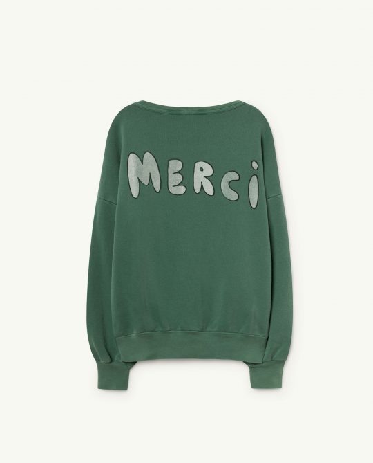 BIG BEAR KIDS SWEATSHIRT GREEN GRAZIE