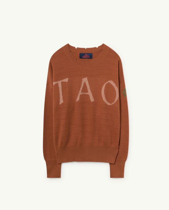 TAO BULL KIDS SWEATER DEEP BROWN TAO