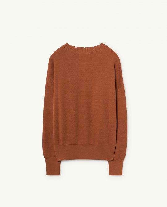 TAO BULL KIDS SWEATER DEEP BROWN TAO