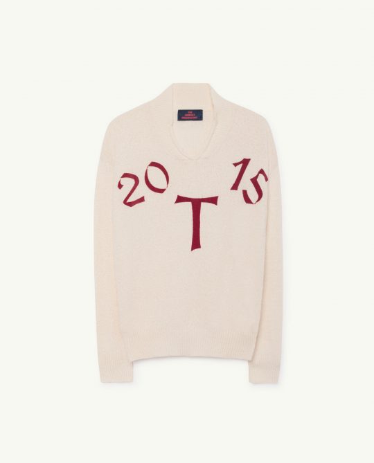 ARMADILLO KIDS SWEATER RAW WHITE TAO
