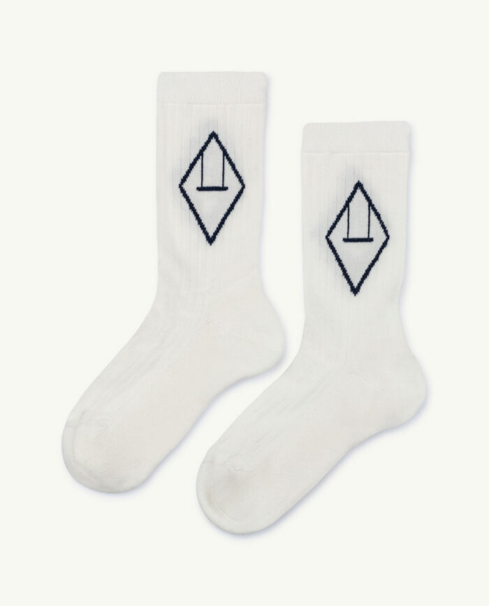 SNAIL SOCKS NAVY BLUE - Image 1