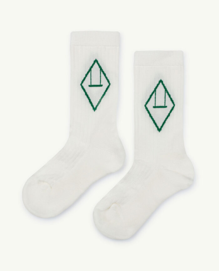 SNAIL SOCKS GREEN GRASS - Image 1