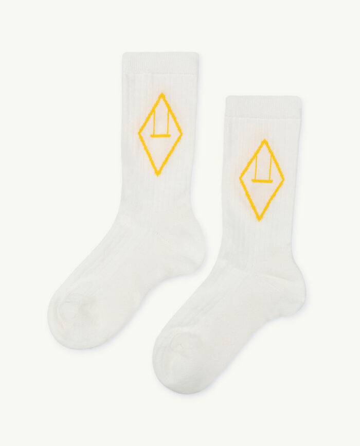 SNAIL SOCKS YELLOW - Image 1