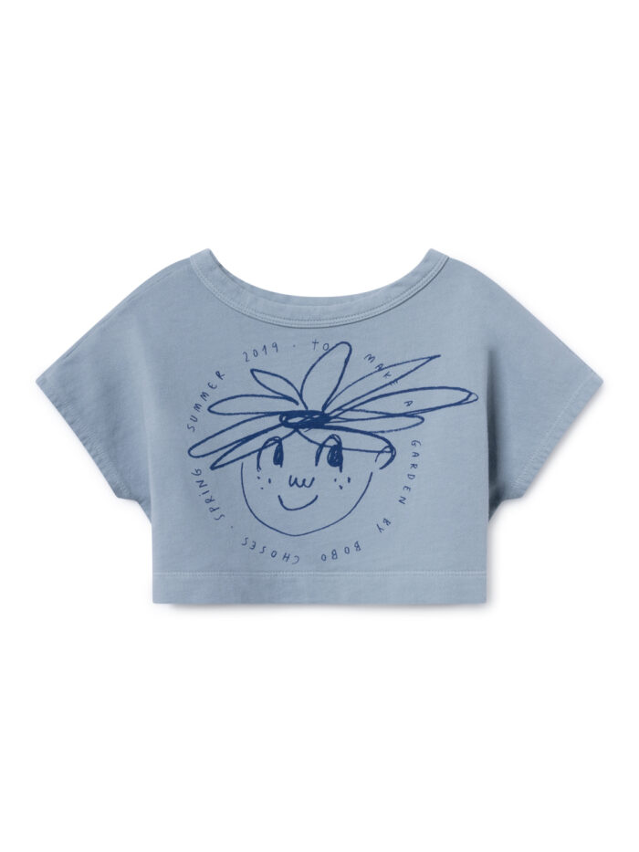 DAISY CROPPED SWEATSHIRT - Image 1