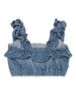 RUFFLES DENIM TOP - Image 3