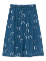 BIRDS MIDI SKIRT