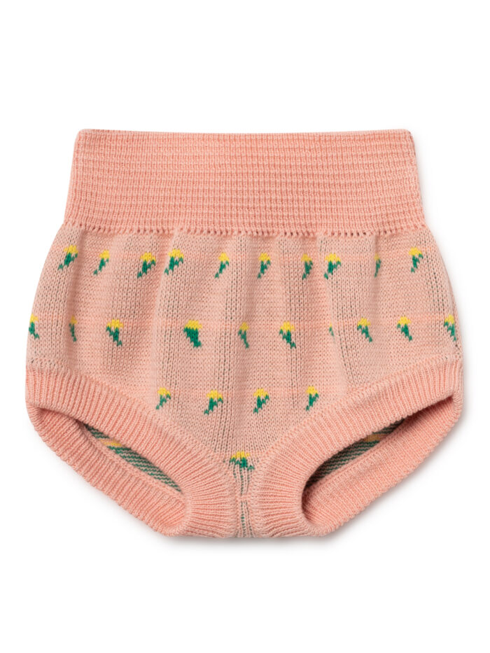 FLOWERS KNITTED CULOTTE - Image 2