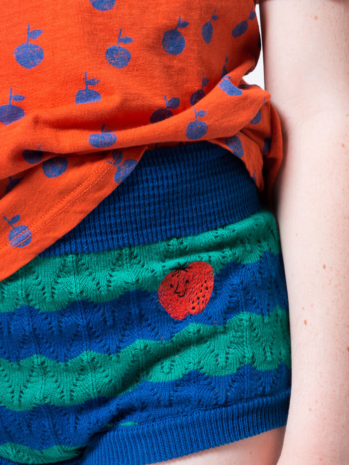 STRAWBERRY KNITTED CULOTTE - Image 1