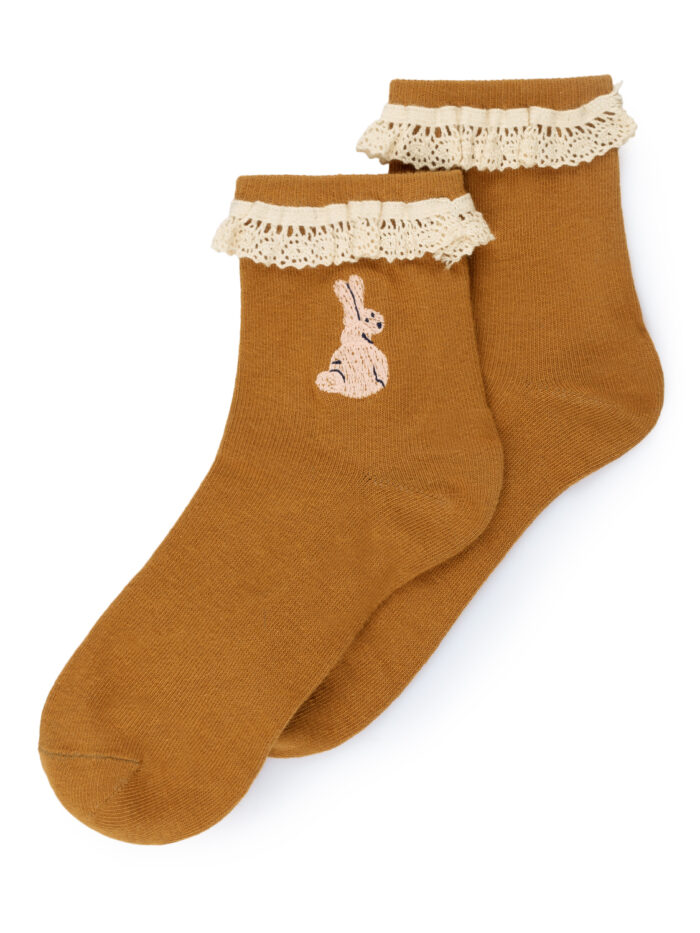 RABBIT SHORT SOCKS - Image 1