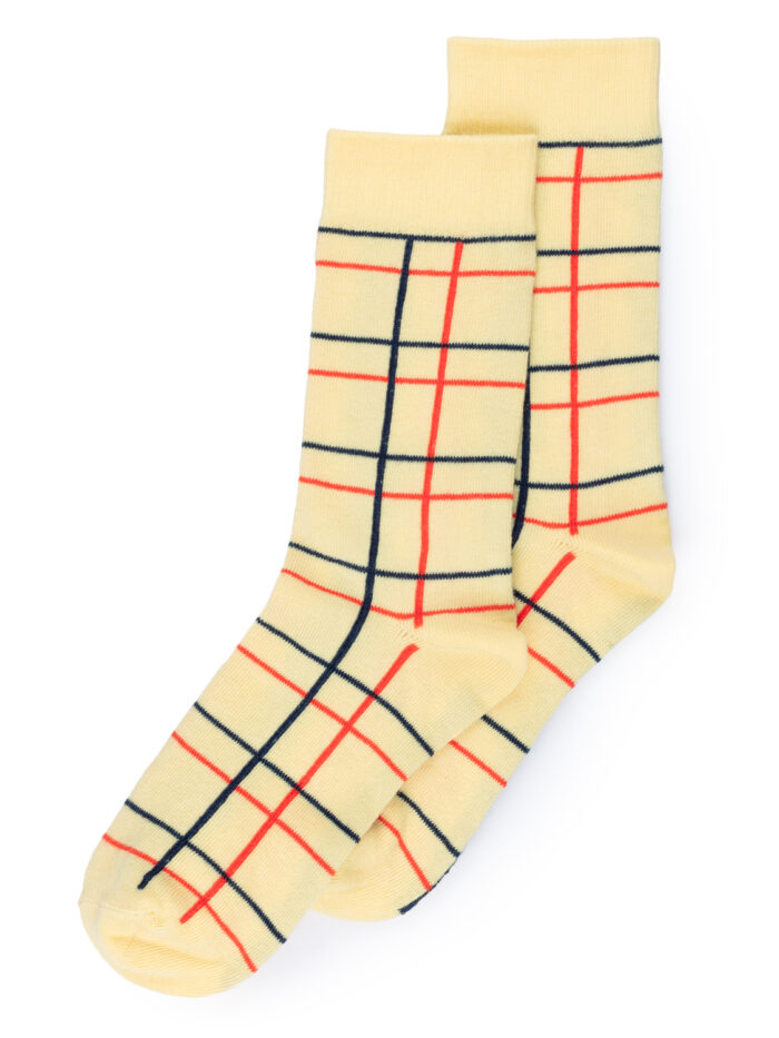 LINES LONG SOCKS - Image 1
