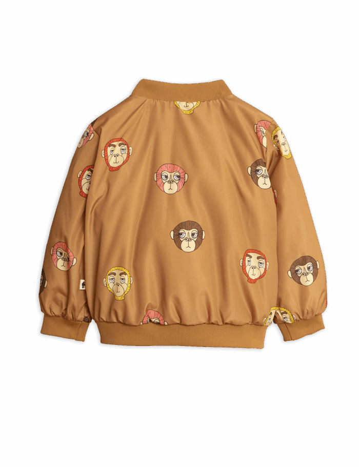 MONKEY BASEBALL JACKET BROWN - Image 2