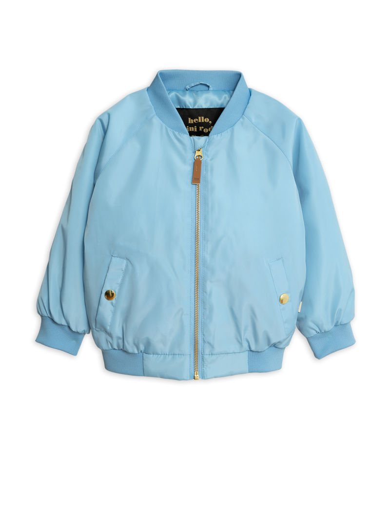 BANANA BASEBALL JACKET LIGHT BLUE – Le Wardrobe