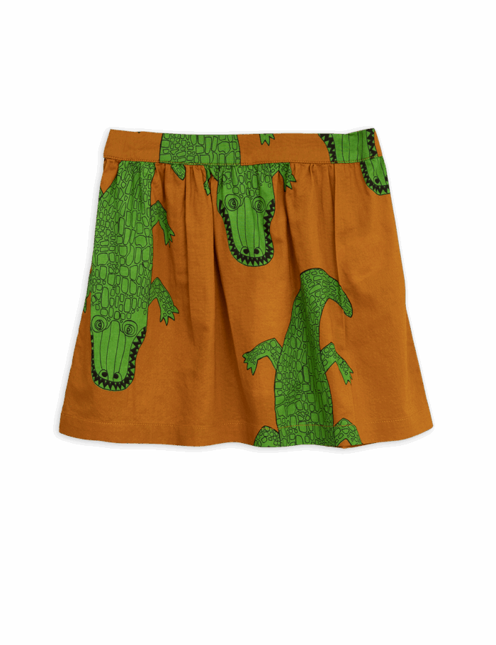 CROCCO WOVEN SHORTS BROWN - Image 1