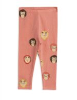MONKEYS AOP LEGGINGS PINK