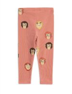 MONKEYS AOP LEGGINGS PINK - Image 2