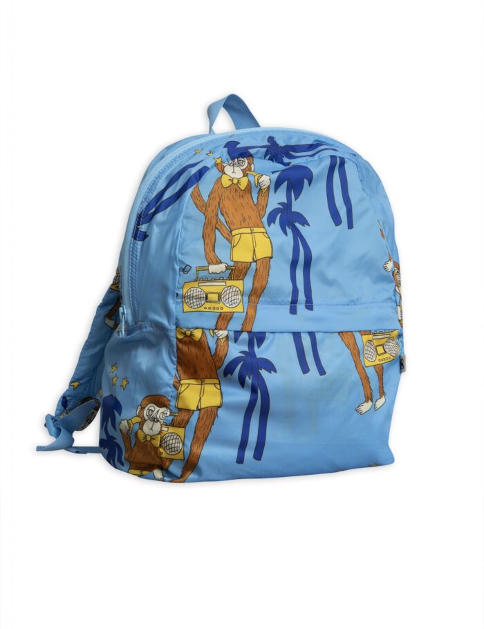 COOL MONKEY LIGHT WEIGHT BACKPACK LIGHT BLUE - Image 1