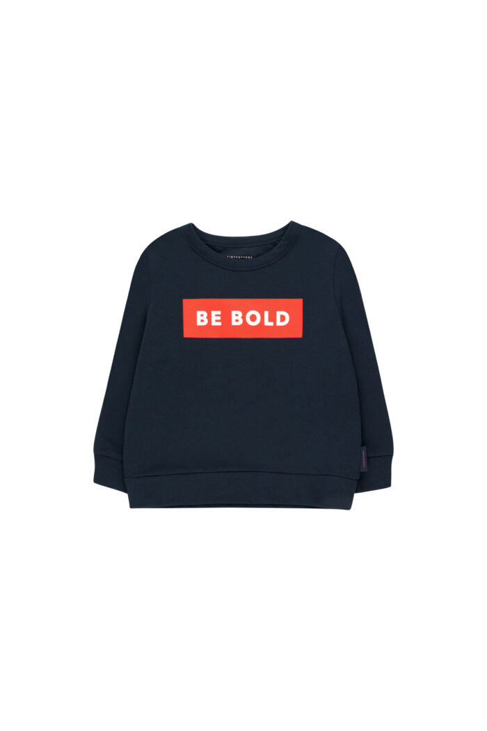 BE BOLD SWEATSHIRT NAVY RED - Image 1