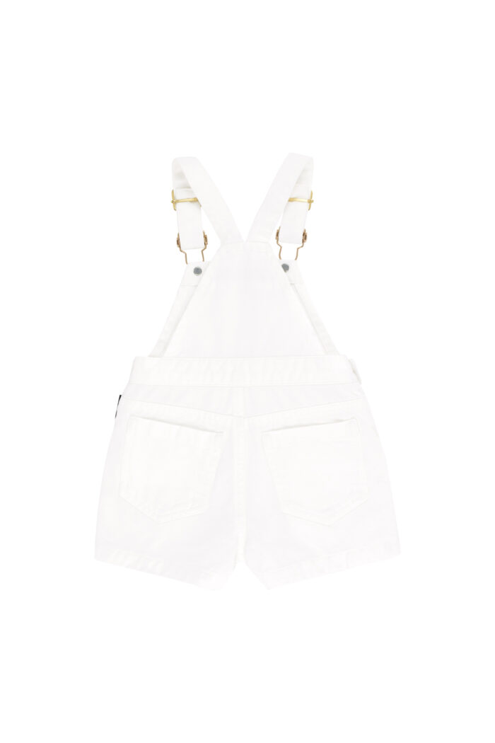 SODA SHORT OVERALL OFF WHITE RED - Image 3
