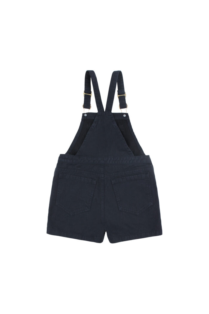 BLOCK PARTY SHORT OVERALL NAVY - Image 4