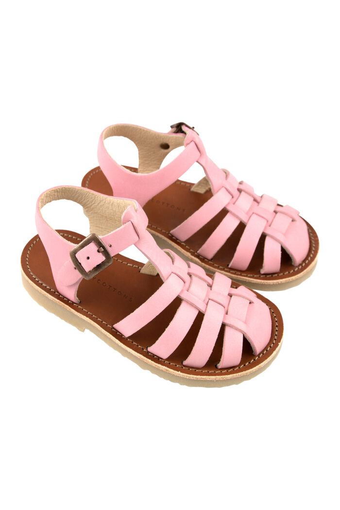 BRAIDED SANDALS PINK - Image 1