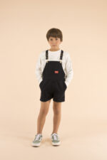 BLOCK PARTY SHORT OVERALL NAVY - Image 3