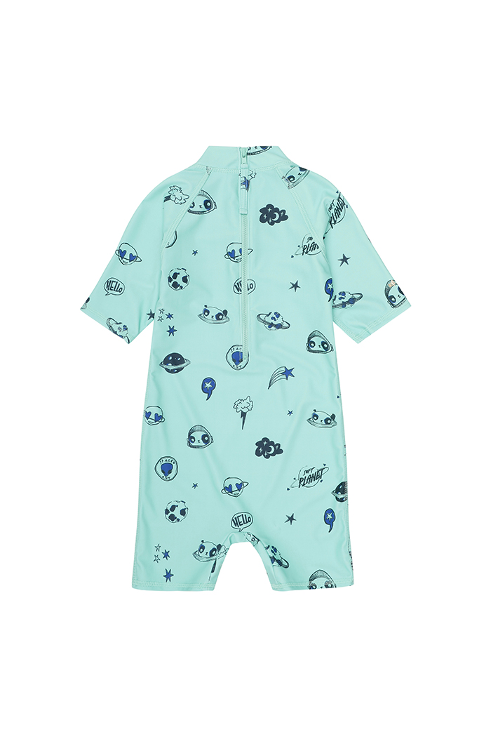 REY SUNSUIT SPACE OCEAN WAVE – Le Wardrobe