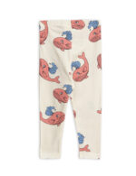 WHALE AOP LEGGINGS PINK - Image 2