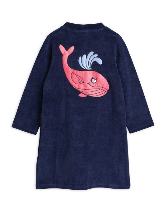 WHALE SP TERRY ROBE NAVY