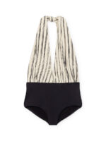 BAMBOO WRAP BATHING SUIT BLACK - Image 2