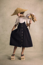 WASHI SLIP DRESS BLACK
