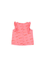 BFFS RUFFLES BLOUSE ROSE/RED - Image 2