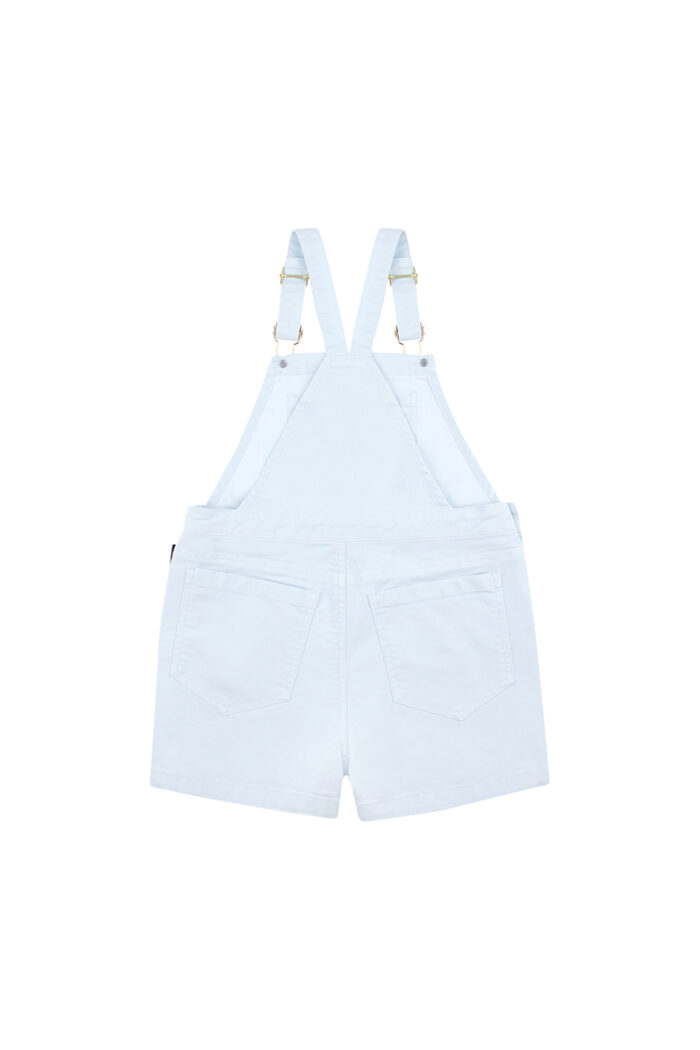 PLAYFUL DENIM SHORT OVERALL LIGHT DENIM - Image 2