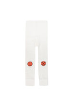 HAPPY FACES LEGGINGS OFF-WHITE/RED