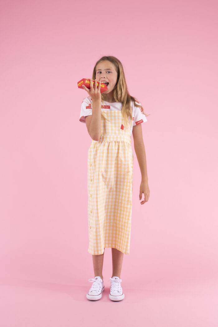 SWEET SS TEE PEARL/RED - Image 2