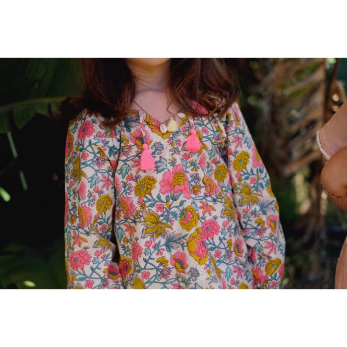 BLOUSE CAIMITE MULTI FLOWERS - Image 3