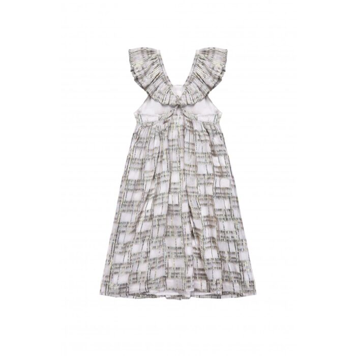 DRESS SALVADOR WHITE RAINBOW - Image 4