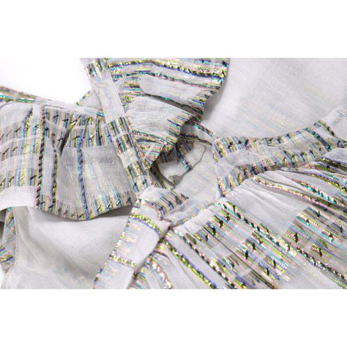DRESS SALVADOR WHITE RAINBOW - Image 5