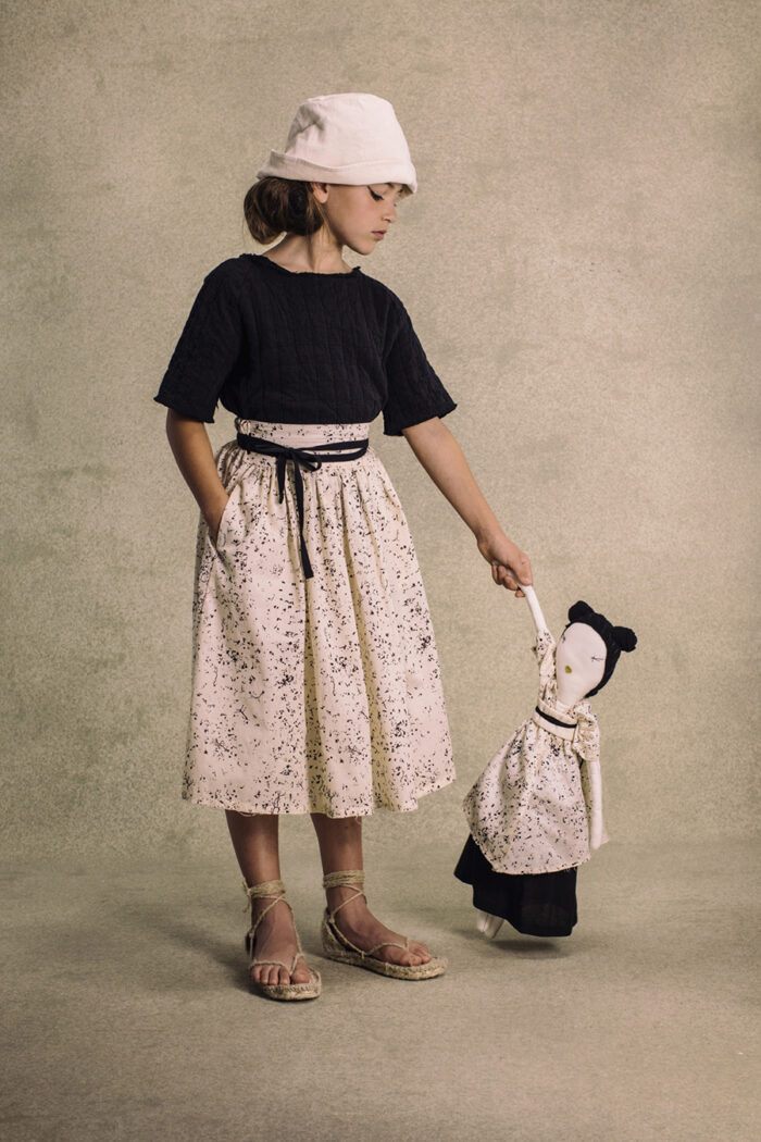 IKEBANA APRON DRESS PRINTED - Image 1